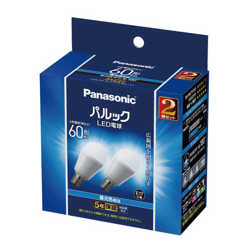パナソニック　Panasonic　LED電球　LDA7DGE17SK62T