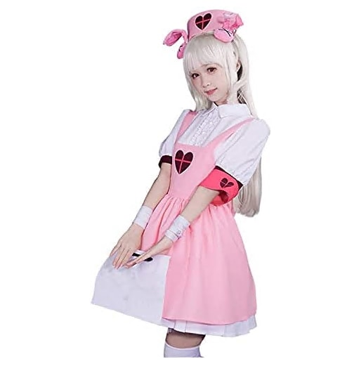 バーチャルyoutubeにVtuber名取さなナースコスプレ衣装ドレスワンピースドレスコスプレコス