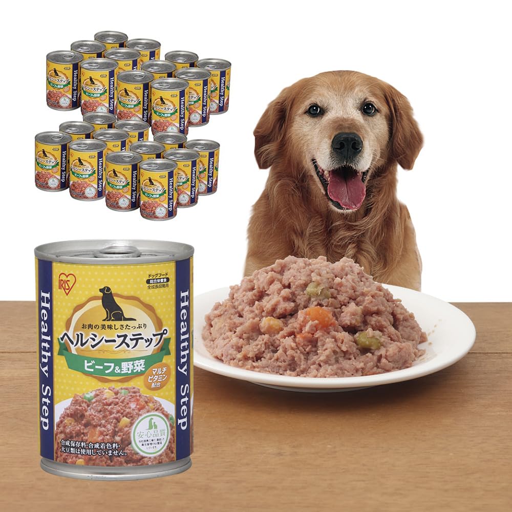 アイリスオーヤマ ヘルシーステップ ドッグフード 総合栄養食 ビーフ
