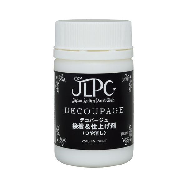 （まとめ）JLPCデコパージュ接着＆仕上げ剤200ml[x5セット]
