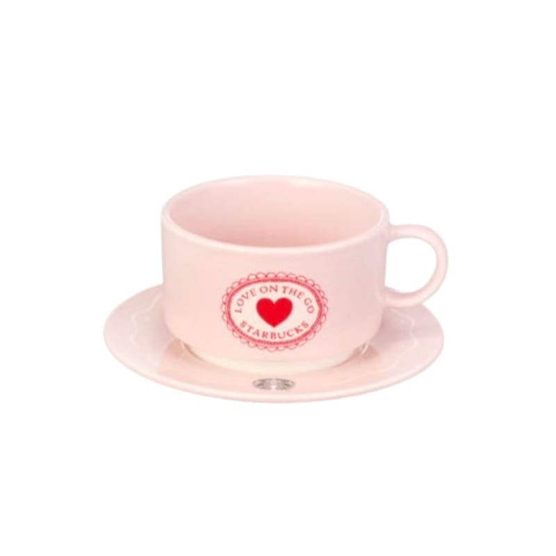韓国スタバタンブラー/韓国スターバックス バレンタイン MD マグカップ, 2025限定, ピンク, ギフトにもおすすめ