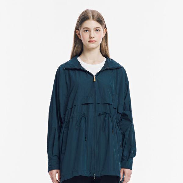 スケッチャーズアパレル 女性ウーブンロング丈ジャケット_SL3WJCFS012 女性ウーブンロング丈