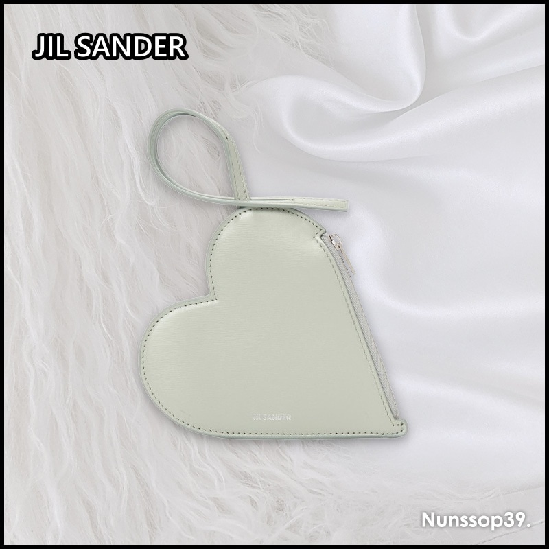 JIL SANDER J08VL0005 P5355 054 ハートロゴクラッチ