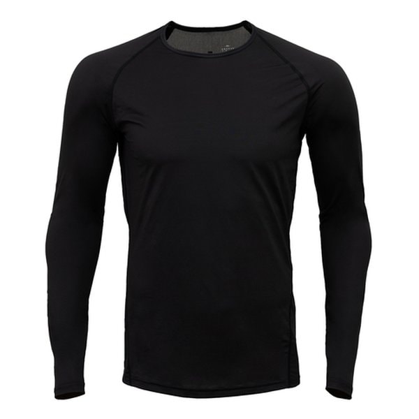 FREEZE TECH 氷撃α 冷感シャツ長袖クルーネック ＸＬサイズ/ブラック LDLFTPCLSクルーネックインナーBKXL