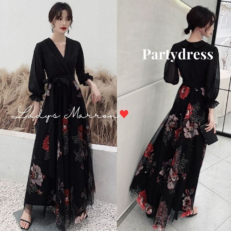 【急速出荷 2025年新作】パーティードレス かっこいい 個性的 おしゃれ イブニングドレス ロングドレス 韓国 お呼ばれドレス 結婚式 マザーズドレス 結婚式ドレス 結婚式お呼ばれドレス 二次会ドレ 7,442円