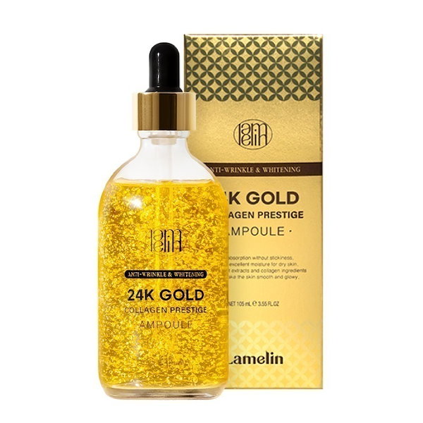 Lamelin 24KGOLD 韓国 美容液 金箔 化粧品 Lamelin 24KGOLD 韓国 美容液 金箔 化粧品 - メルカリ