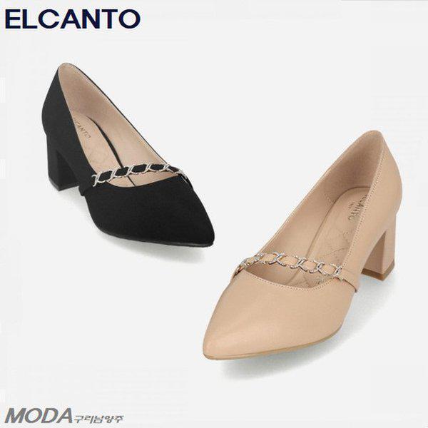 軽量クッション デイリーシューズ 女性パンプス LCWD27U613_GN