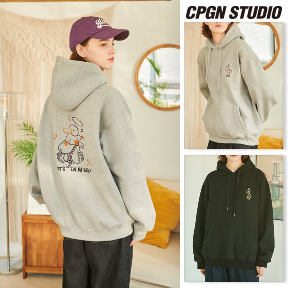 【CPGN STUDIO】 My Bag Embroidery BrushedHood