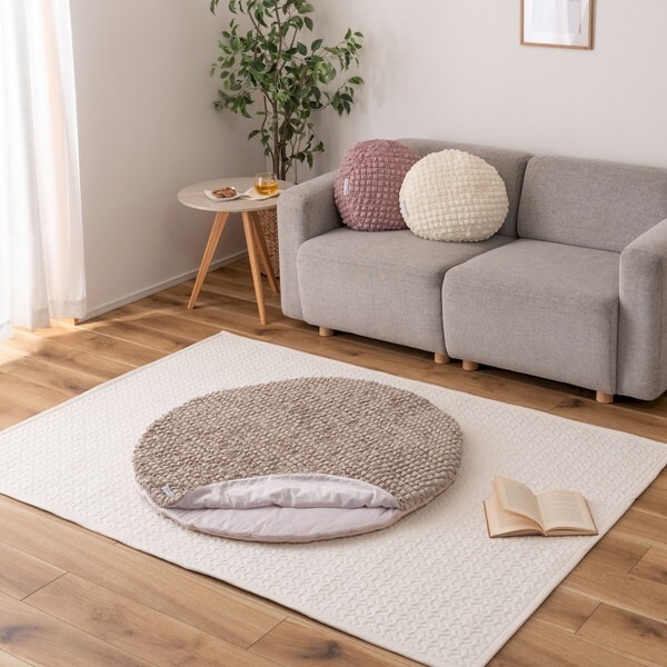 GLK-203GY グレー 冷感ラウンドサンドクッション メーカー直送 4,751円