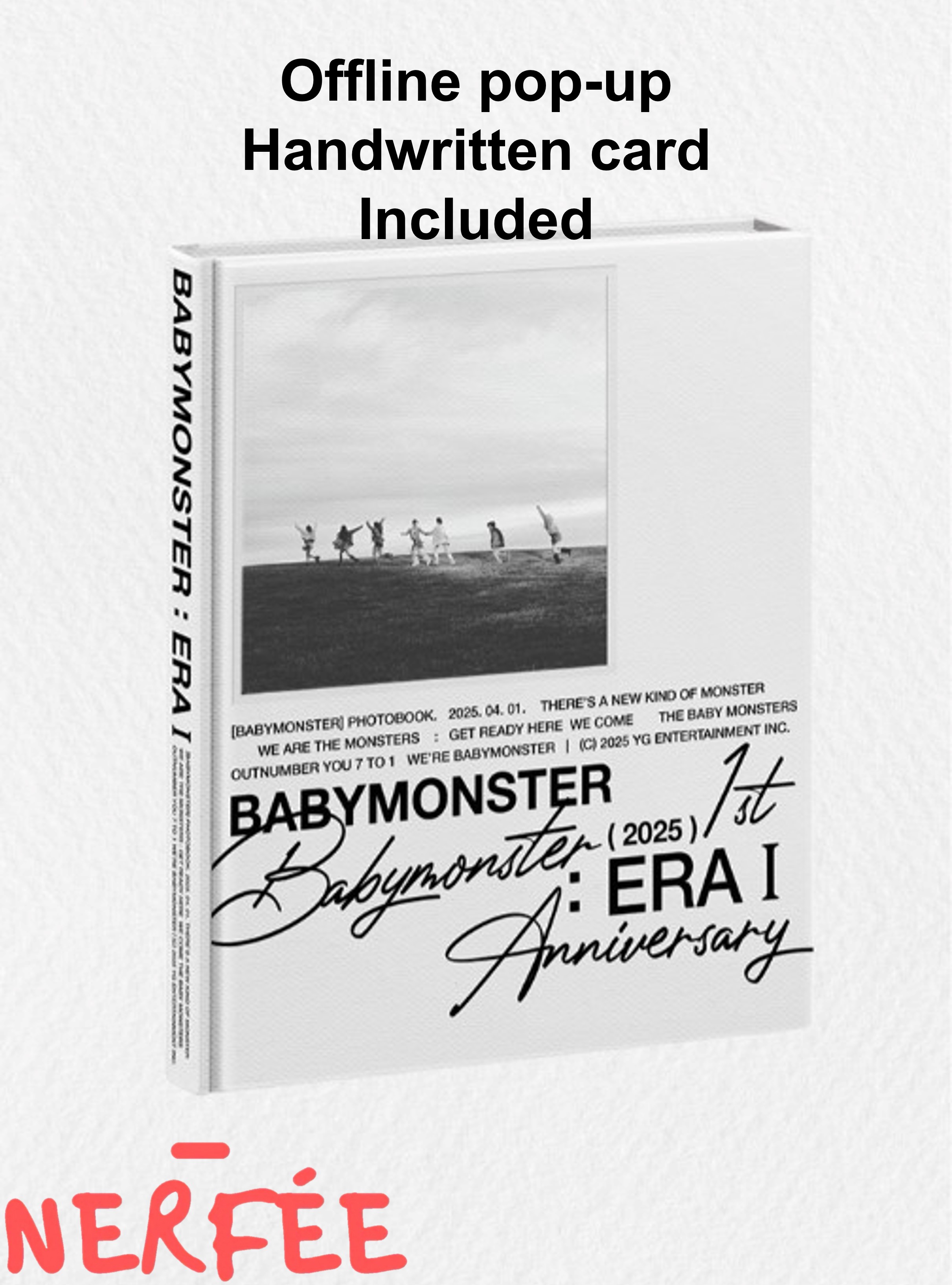 【限定】BABYMONSTER 1st Anniversary フォトブック＋特典 推しサイン＆4カット付き. BABYMONSTERデビュー1周年を祝う珠玉の公式フォトブック