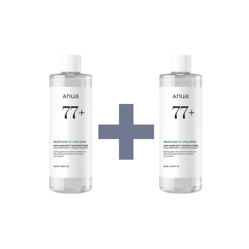 ドクダミ77%スージングトナー, 350ml+350ml