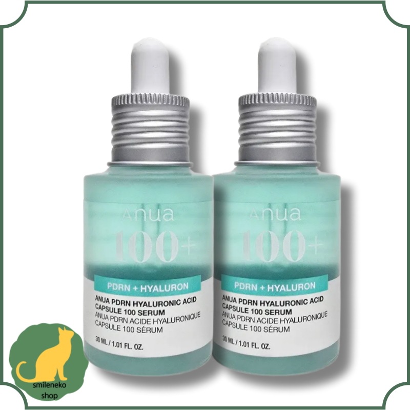 [1+1]PDRN ヒアルロン酸 カプセル 100 セラム 30ml/しわ/トラブル/水分/美容液/光彩/しっとり/速保湿/透明/PDRN/コラーゲン/たるみ/白玉