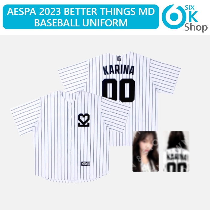 aespa Better Things カリナ ユニフォーム Amazon.co.jp: aespa カリナ Better Things 野球ユニフォーム