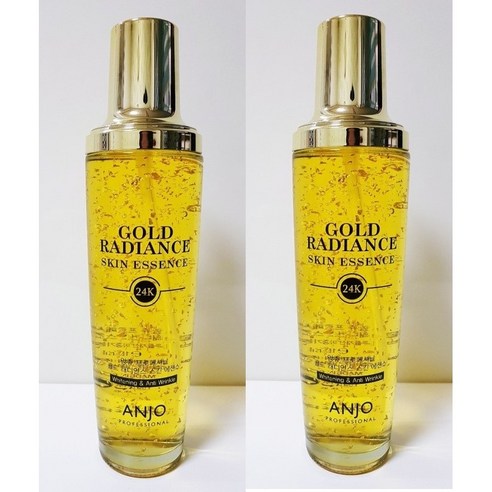 アンジュ24kゴールドラディアンスエッセンス/美白しわ改善二重機能性2個150ml