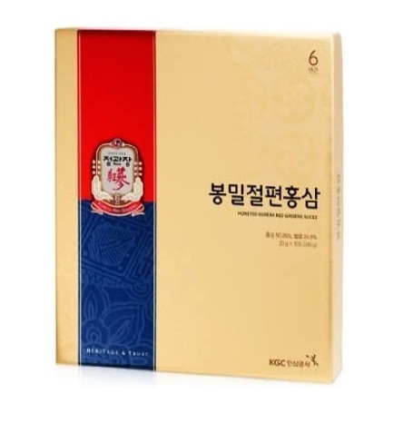 【公式 海外ストア】 蜂蜜切片紅参 20g12箱 高麗人参 朝鮮人参 紅参 乾燥