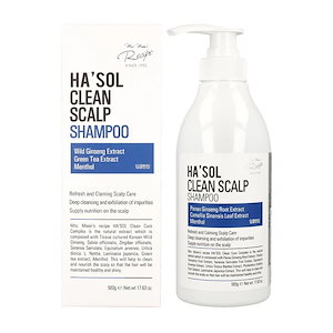 HASOL (ヘソル) クリーン スカルプ シャンプー 500g 頭皮ケア 皮脂の油分除去