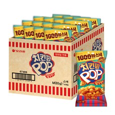 オリオンチキンポップチキンカンジョン味, 65g, 16個