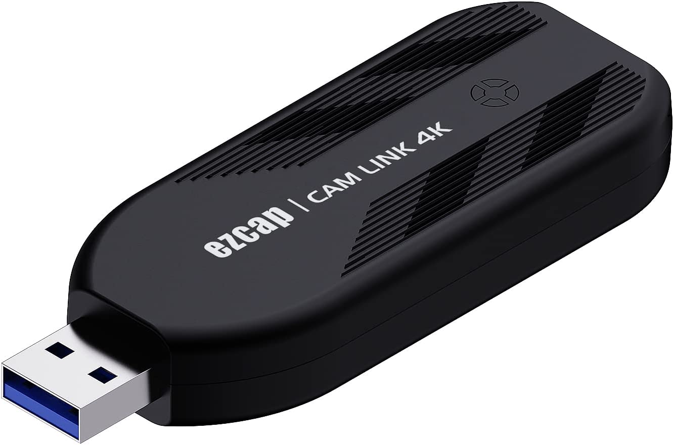 ezcap CAM LINK 4Kカメラは ライブブロードキャスト 4Kp30または1080p120録画 低遅延をキャプチャし Twitch Youtube OBS Potplayer ezcapLi