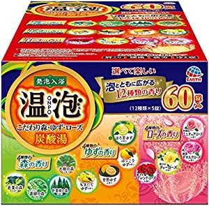 【医薬部外品】温泡 炭酸 入浴剤 森ゆずローズ詰め...のサムネイル