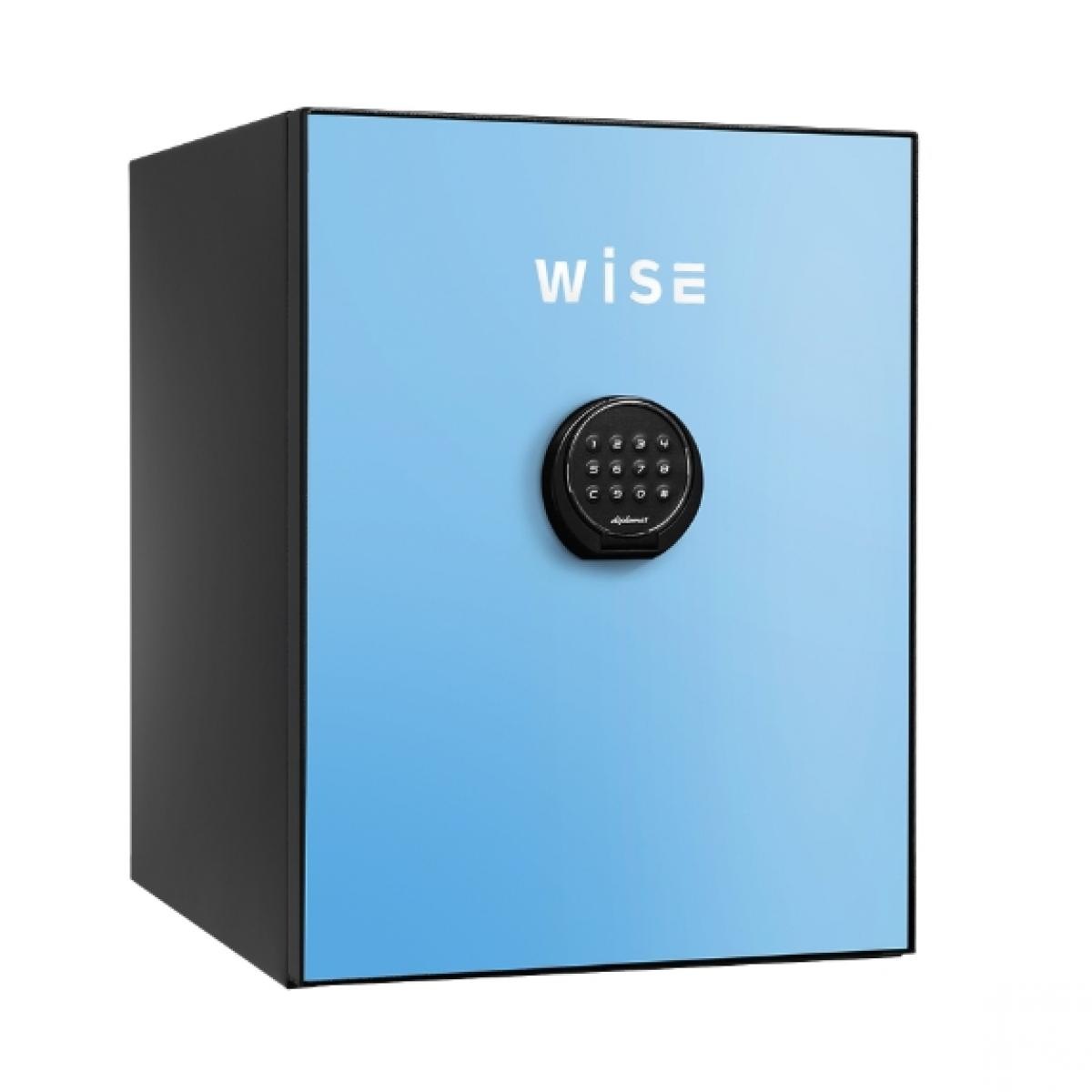 【I】WiSE　プレミアム金庫　ライトブルー　ＷＳ５００ＡＬＢ【メーカー直／開梱・設置料込】【時間指定不可】【代引き不可】
