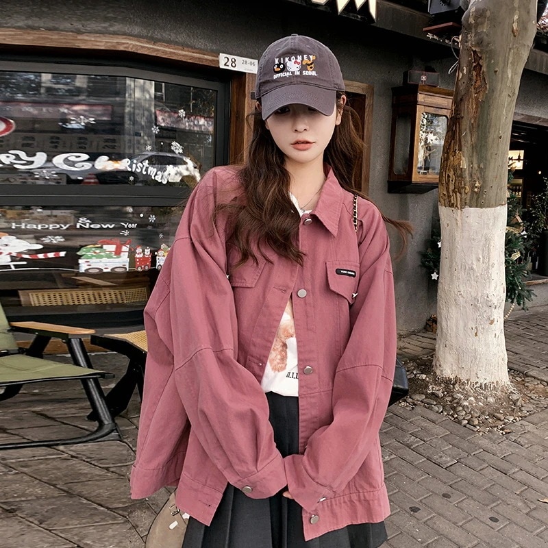 2024 新作香港スタイル・デニムジャケット人気アウター秋アウター秋冬に着たいひと足お先にボア/2024はボアで決まり