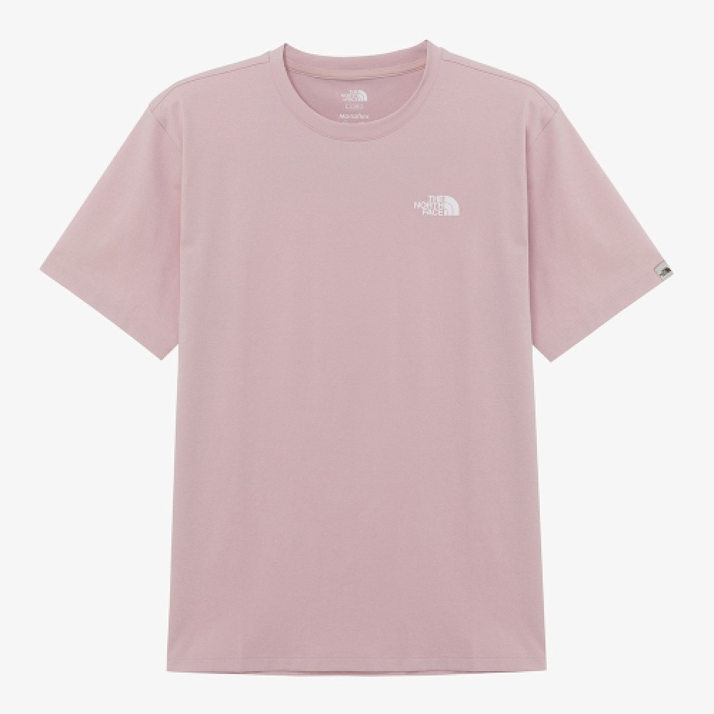 THE NORTH FACE スティンソン 半袖ラウンドティ_PALE PINK NT7UR14M