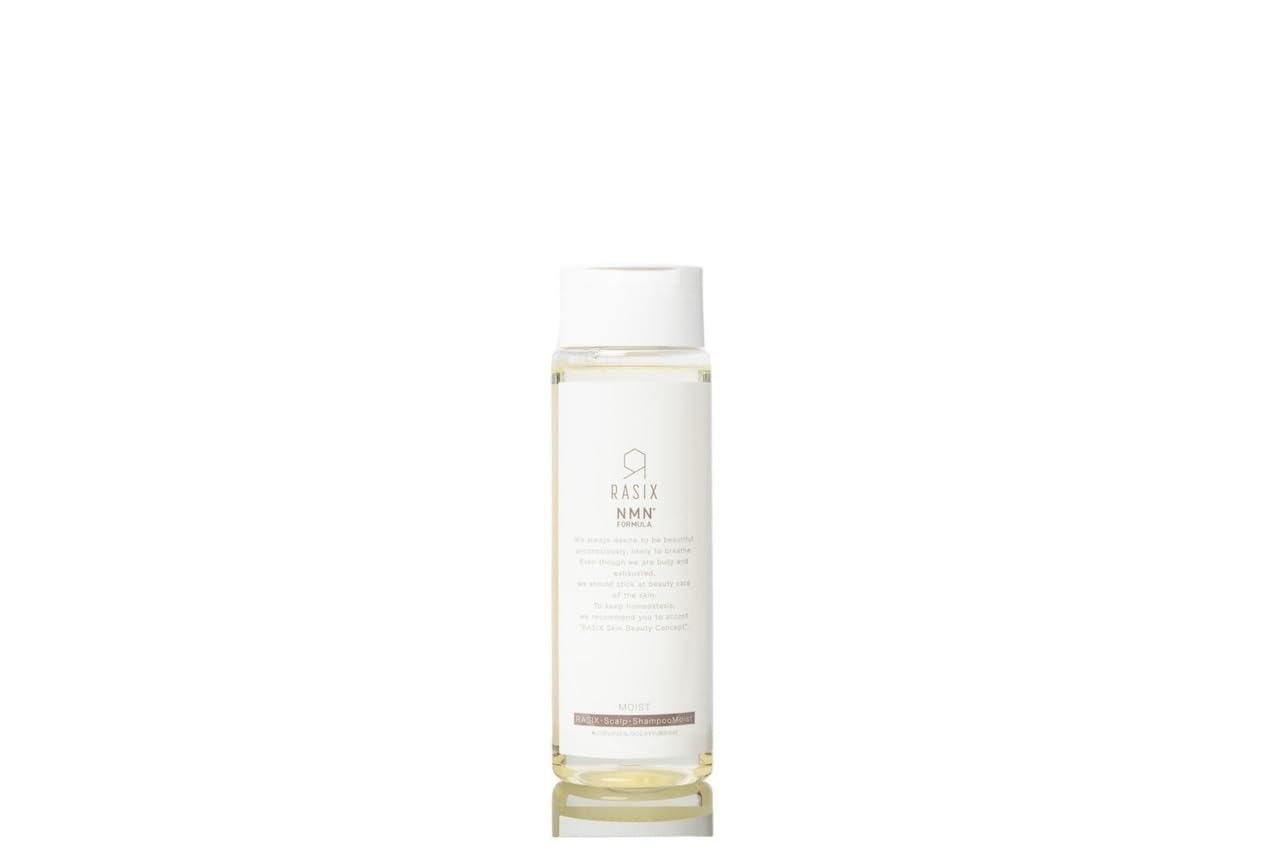 RASIX ラシクス スカルプシャンプー(モイスト) 300ml NMN 白金 アミノ酸配合 ノンシリコンシャンプー エイジングケア 潤い ツヤ ダメージケア 保湿 スカルプ 頭皮ケアシャンプー