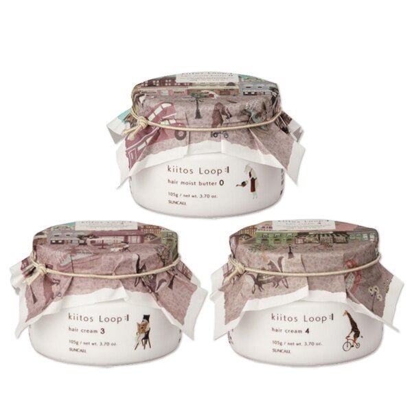 キートス ループ ヘアクリーム（ヘアモイストバター）105gX3個 [0/3/4/6]選べるセット