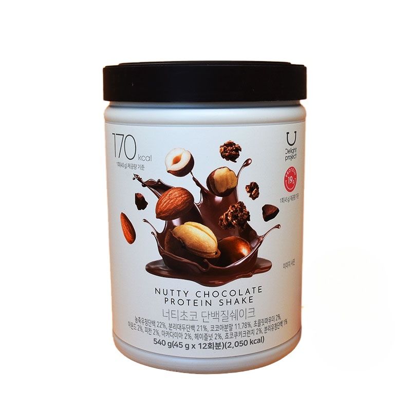 ディライトプロジェクトプロテインシェイクナチチョコ540g