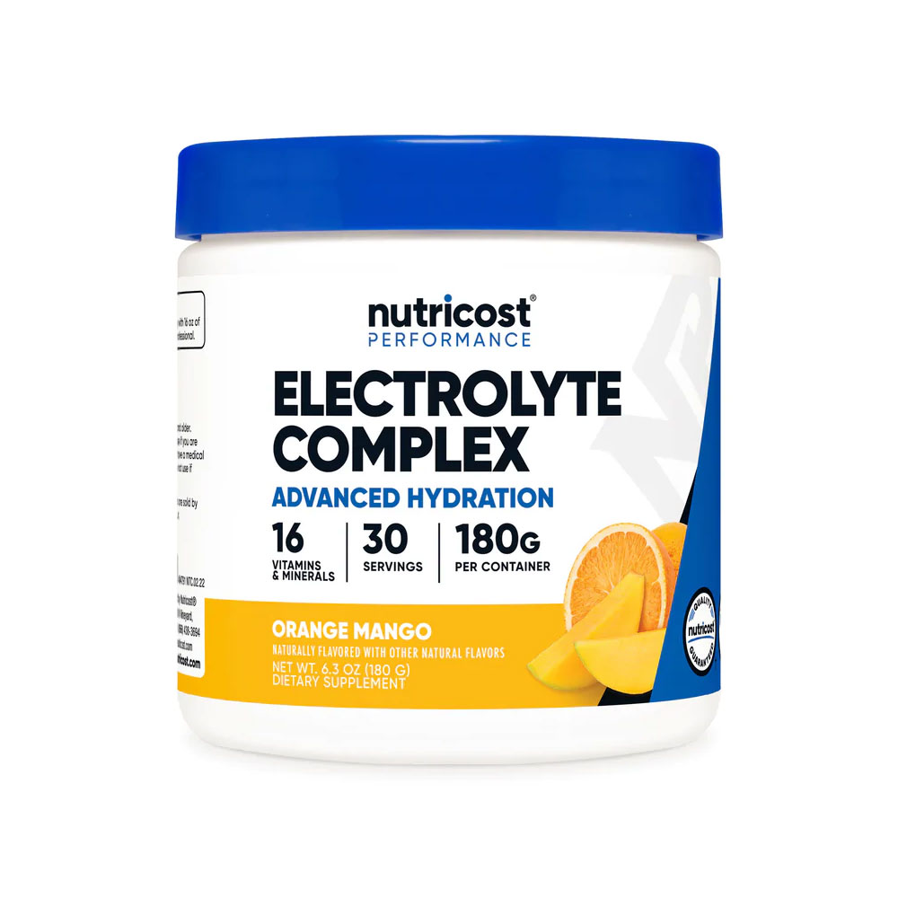 [USA] Nutricost ニュートリコスト 電解質コンプレックス Electrolyte Complex 30サーブ オレンジマンゴー味