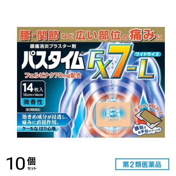 第２類医薬品 パスタイムFX7-L 14枚 10個セット