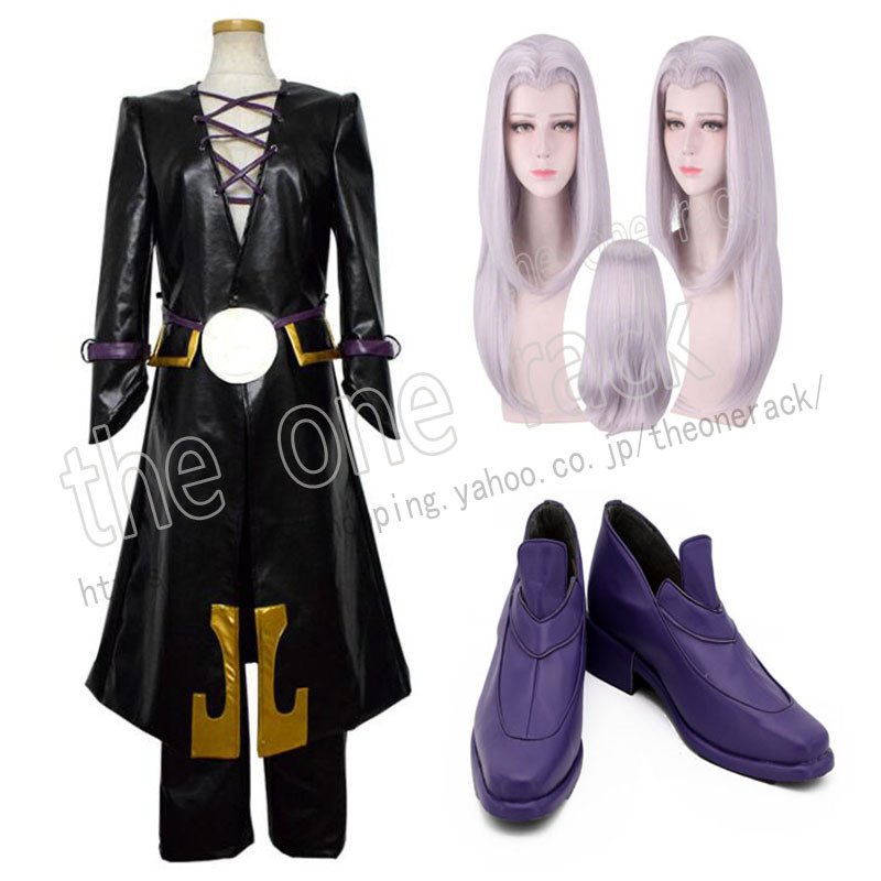 ジョジョの奇妙な冒険 風 レオーネアバッ コスプレ衣装ウィッグ靴コスチューム仮装変装cosplay 8,624円