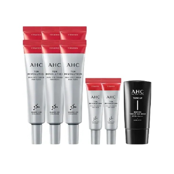 [26ss/BEST] テンレボリューション リアル アイクリーム フォーフェイス 35ml×6本＋7ml×2本＋トーンアップ セラム 10ml