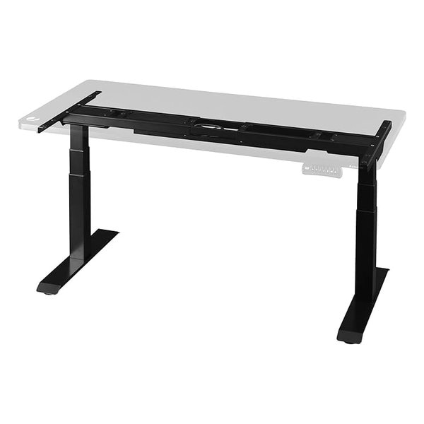 電動スーパーゲーミングデスク（脚部のみ） 幅1400mm/ブラック BHD-1400FAM-BK