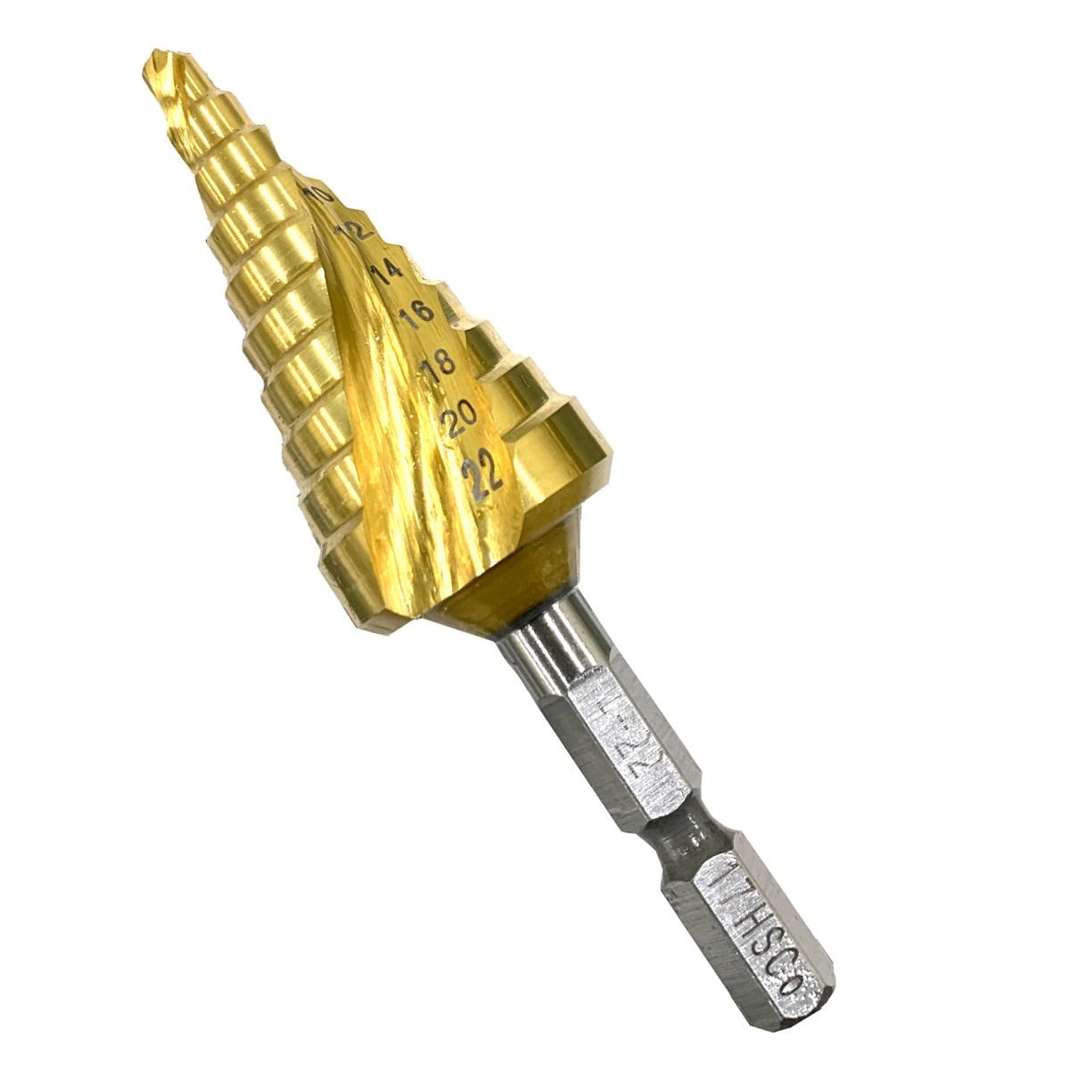 ビック・ツール 月光ステップドリル 4-22ｍｍ GKSTP4-22 下穴不要 穴あけ