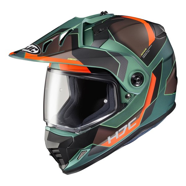 オフロードヘルメット DS-X1 シナジー グリーン MC47 Mサイズ HJH230GR01M