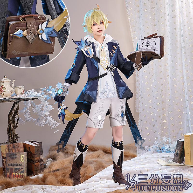 【工場直販 品質保証】 【三分妄想1/3Delusion】原神 Genshin ミカ-mika コスプレ衣装/ウィッグ/ブーツ コスチューム