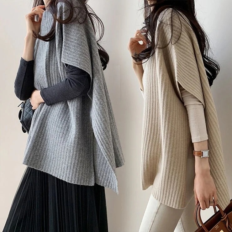 ニット　トップス セーター　プルオーバー　オーバーシルエット 長袖 厚手　裏起毛　冬　秋 Vネック　カーディガン　タイト　スリム　ふわふわ　もこもこ　キレイ目　大人可愛い　おしゃれ　カジュアル　デート