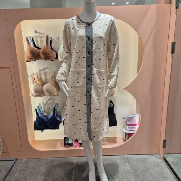 三重織りリボン捺染 女性ワンピースパジャマ ホームウェア SEV256WL_s