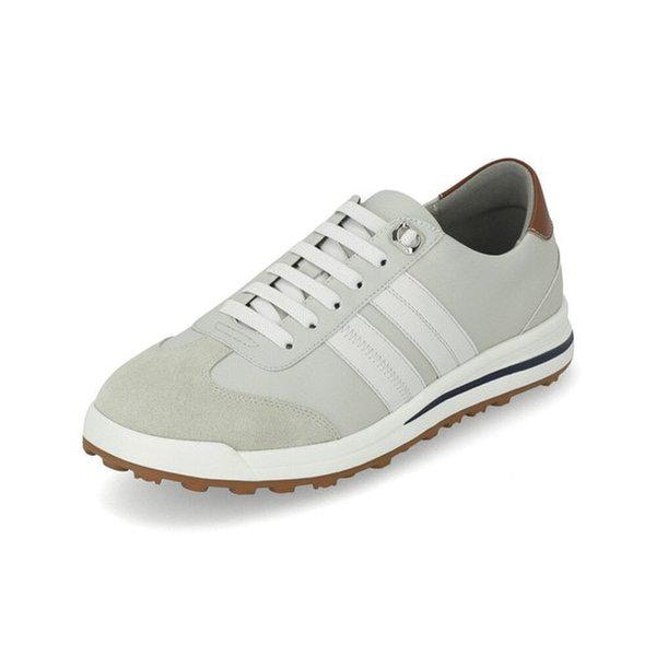 【幸福デパート】男性用牛革スポーティスニーカー 4cm LCMS64 15