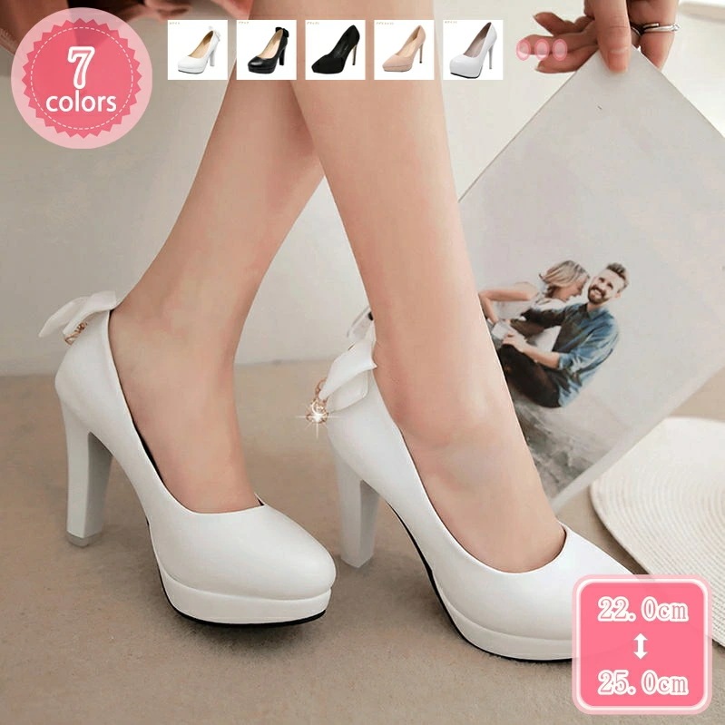 1000円OFFクーポン バックリボン パンプス 黒 結婚式 エナメル パンプス メタリック 花柄 超美脚 12cmヒール 厚底 ピンヒール レディース 滑り止め ハイヒール パーティパンプス コンフ