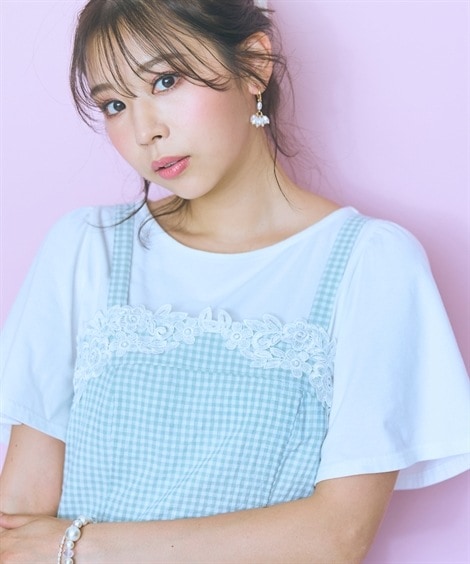 ももちゃんさま専用　新品タグ付　NANUSHKA ピンクボタンキャミワンピース 楽天市場】≪送料無料今だけ！≫ペアスキンタックデザインキャミ