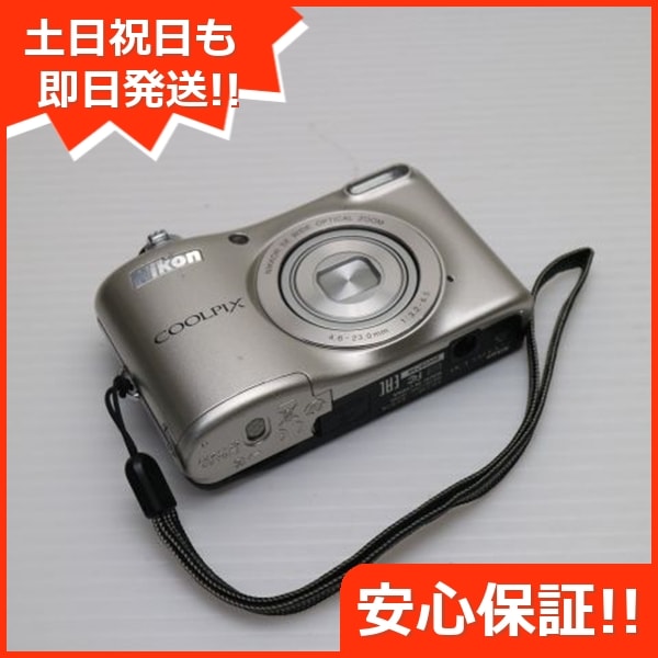 超美品 COOLPIX L30 シルバー デジカメ ニコン 163