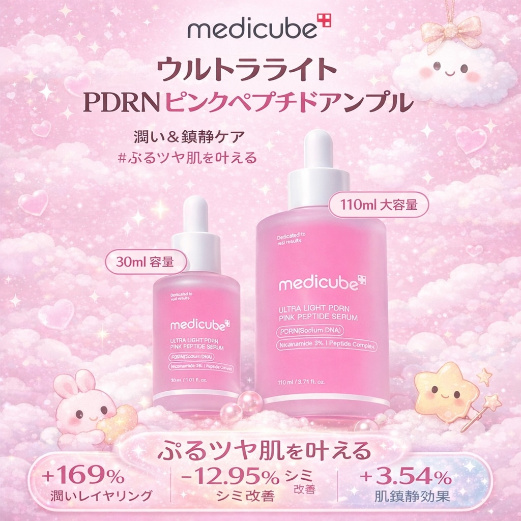 Qoo10] メディキューブ [NEW] ウルトラライトPDRNピンク : スキンケア