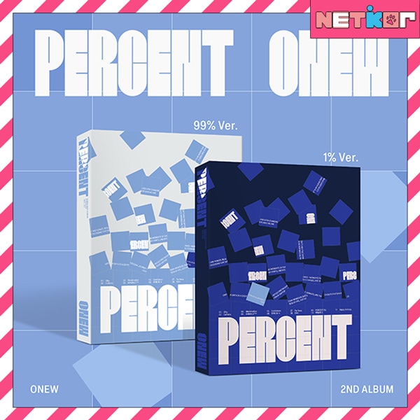 Photobook Ver. 2種セット ONEW 正規2集 アルバム PERCENT 韓国チャート反映 オンユ 当店特典 シャイニー
