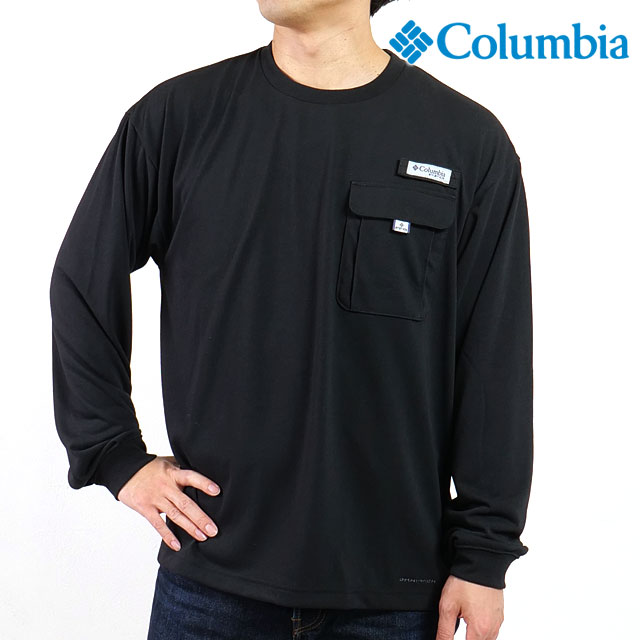 メール便 バーンノベルロングスリーブクルー [PM0505-010] メンズ トップス カットソー 長袖Tシャツ 速乾 アウトドア 正規取扱店