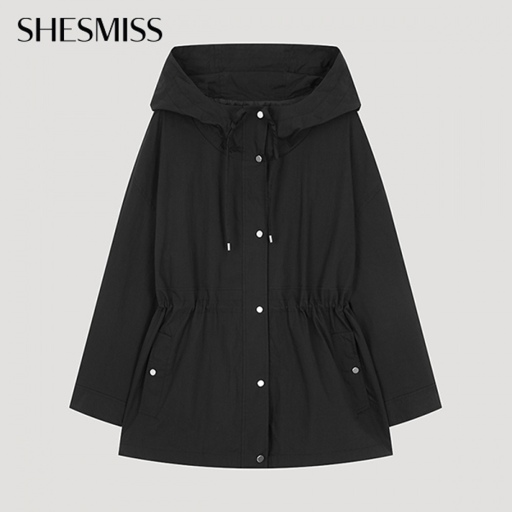 (シーミス) ストリングフーディージャンパー_SWWJPO32030_BK