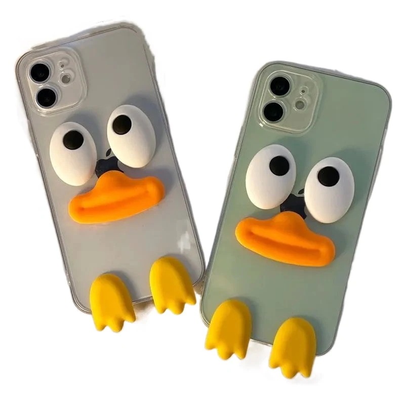 2026年新作 立体アヒルケースiPhone 13iPhone 12 ProMaxiPhone 11可愛いケ
