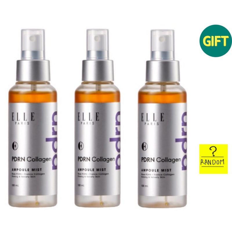 [韓国人気] PDRNコラーゲン アンプルミスト 高保湿 ツヤ肌 ハリケア 美白 シワ改善 100ml 3個セット