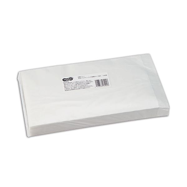 （まとめ）デリバリーパック 再剥離 長3 100枚[x3セット]